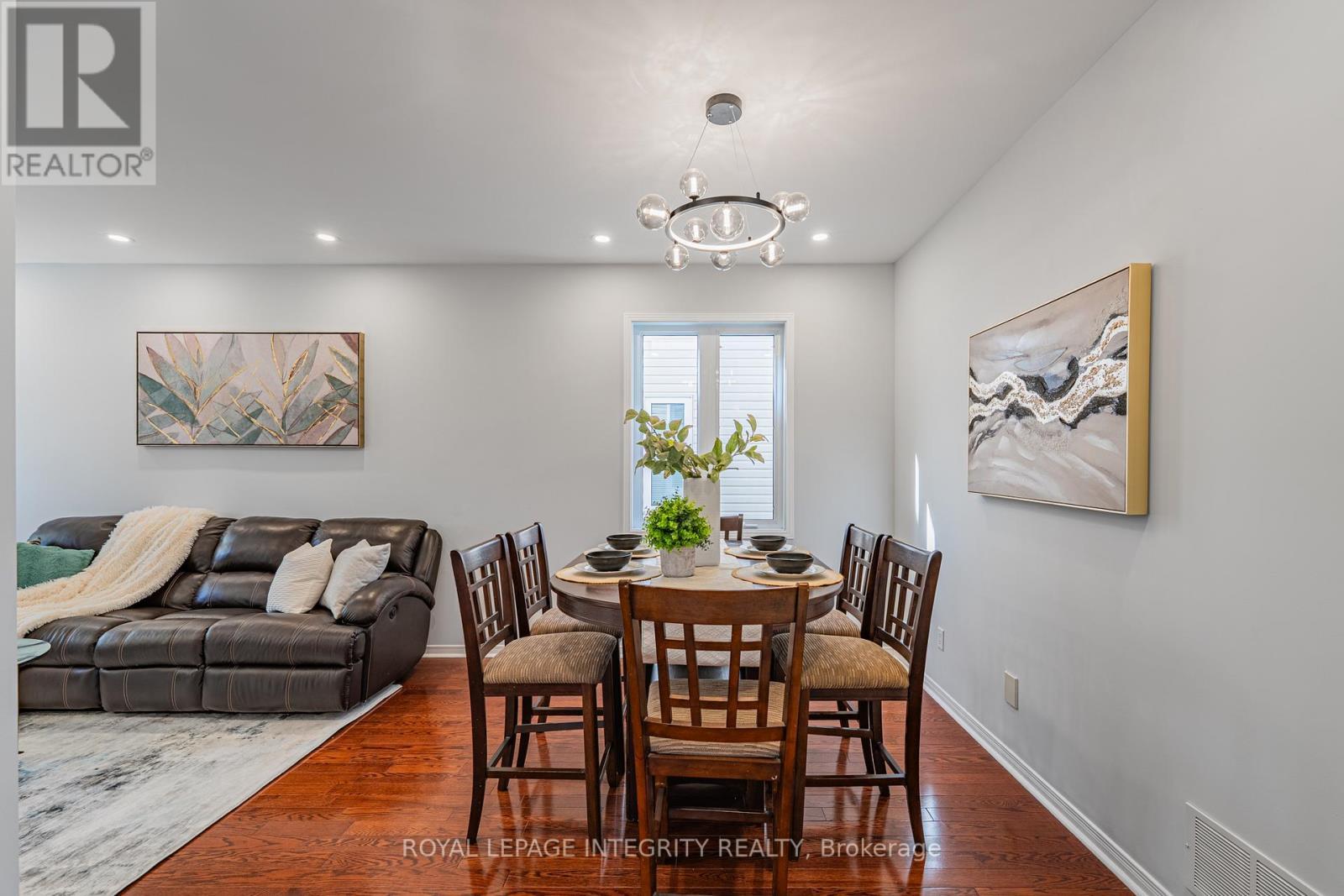 Dinning Room + Living Room - 102 Whitestone Drive, Ottawa, ON - Indoor Photo Showing Dining Room