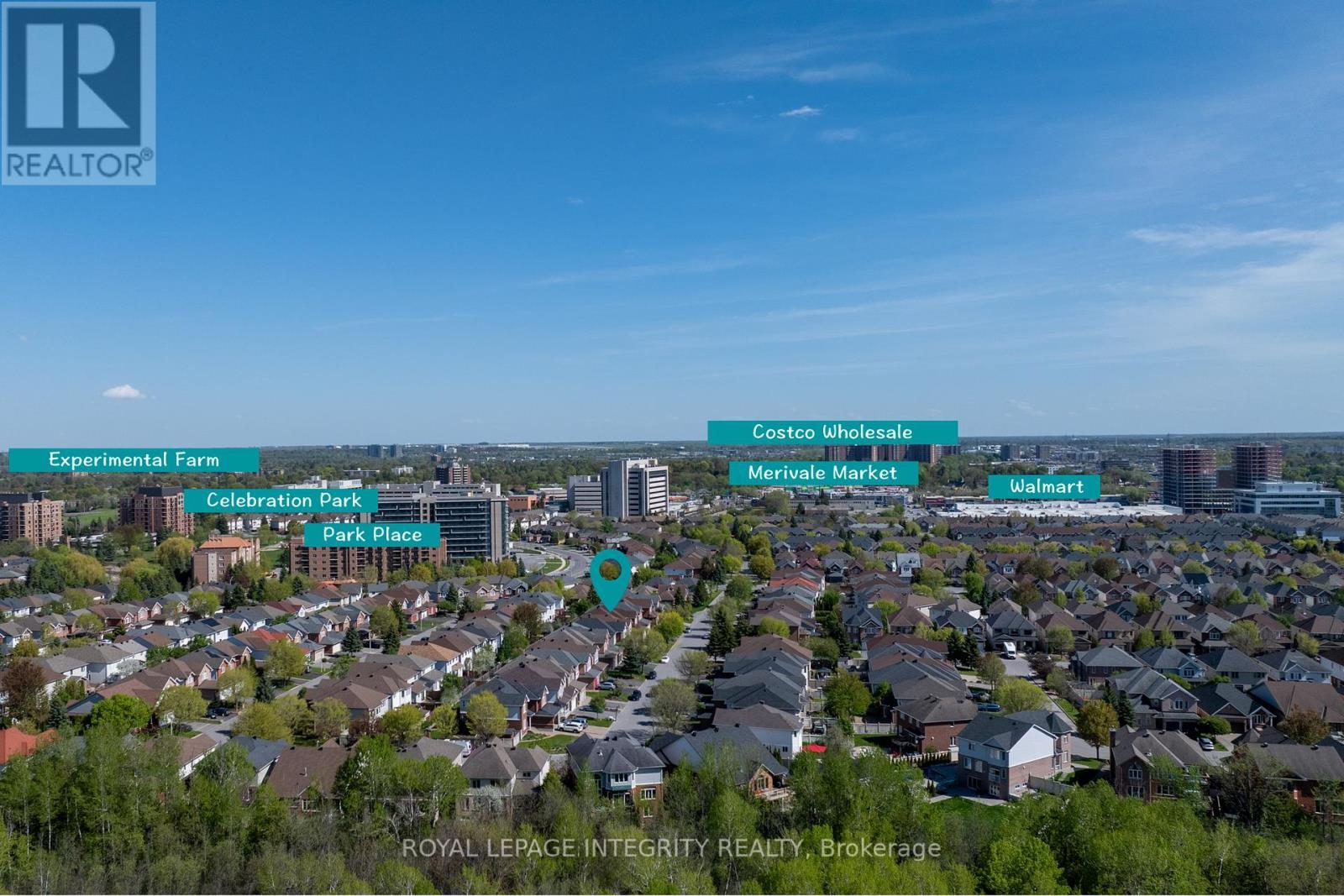 Aerial view - 102 Whitestone Drive, Ottawa, ON - Outdoor With View