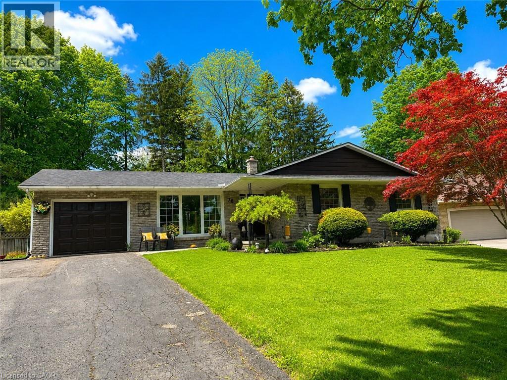 70 Berkley Crescent, Simcoe, ON - Outdoor With Facade