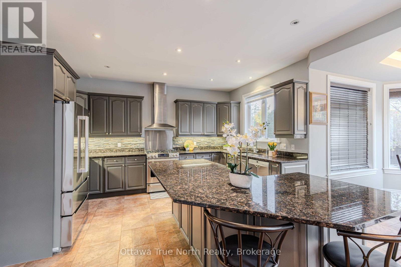 507 Kochar Drive, Ottawa, ON - Indoor Photo Showing Kitchen With Stainless Steel Kitchen With Upgraded Kitchen