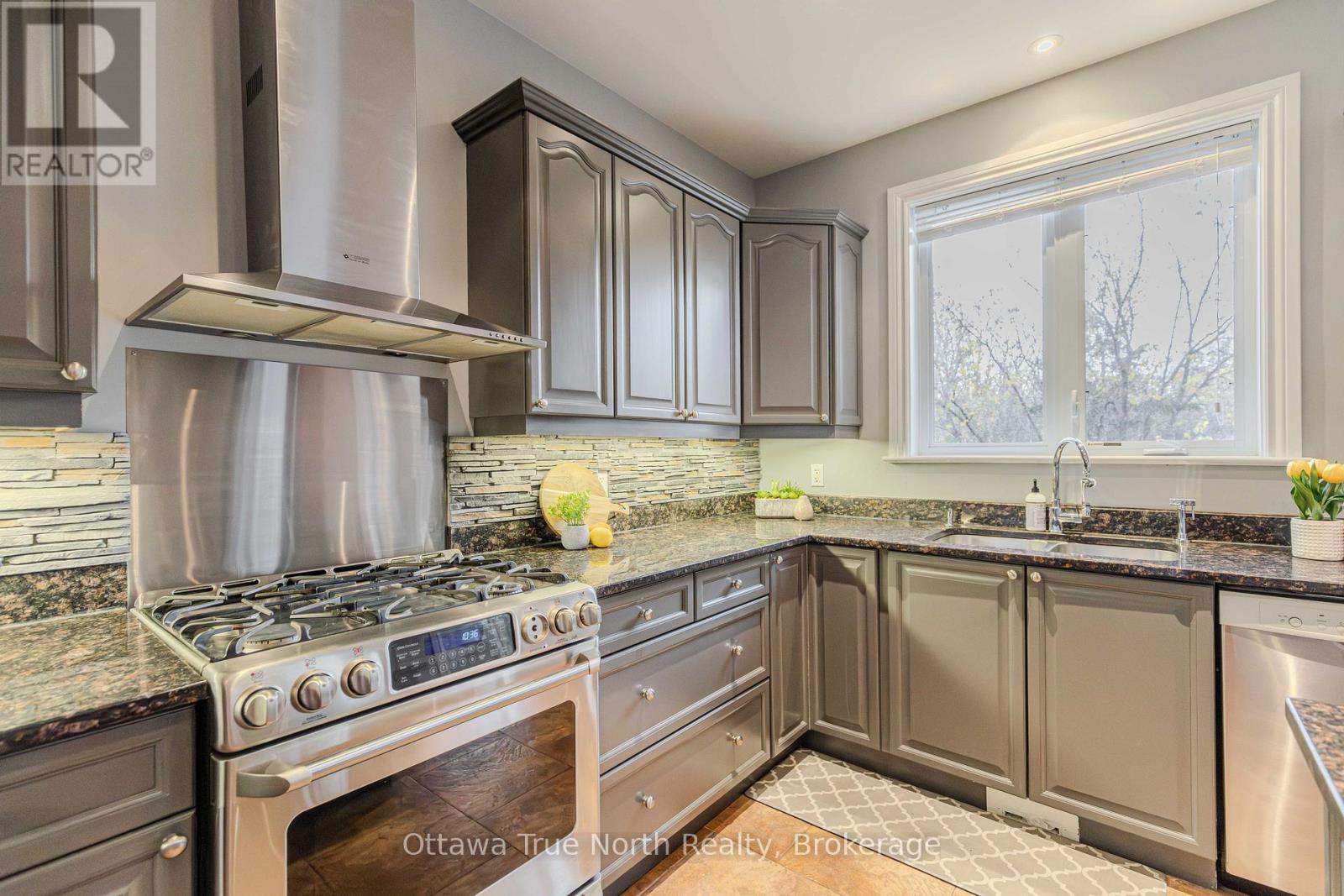 507 Kochar Drive, Ottawa, ON - Indoor Photo Showing Kitchen With Stainless Steel Kitchen With Upgraded Kitchen