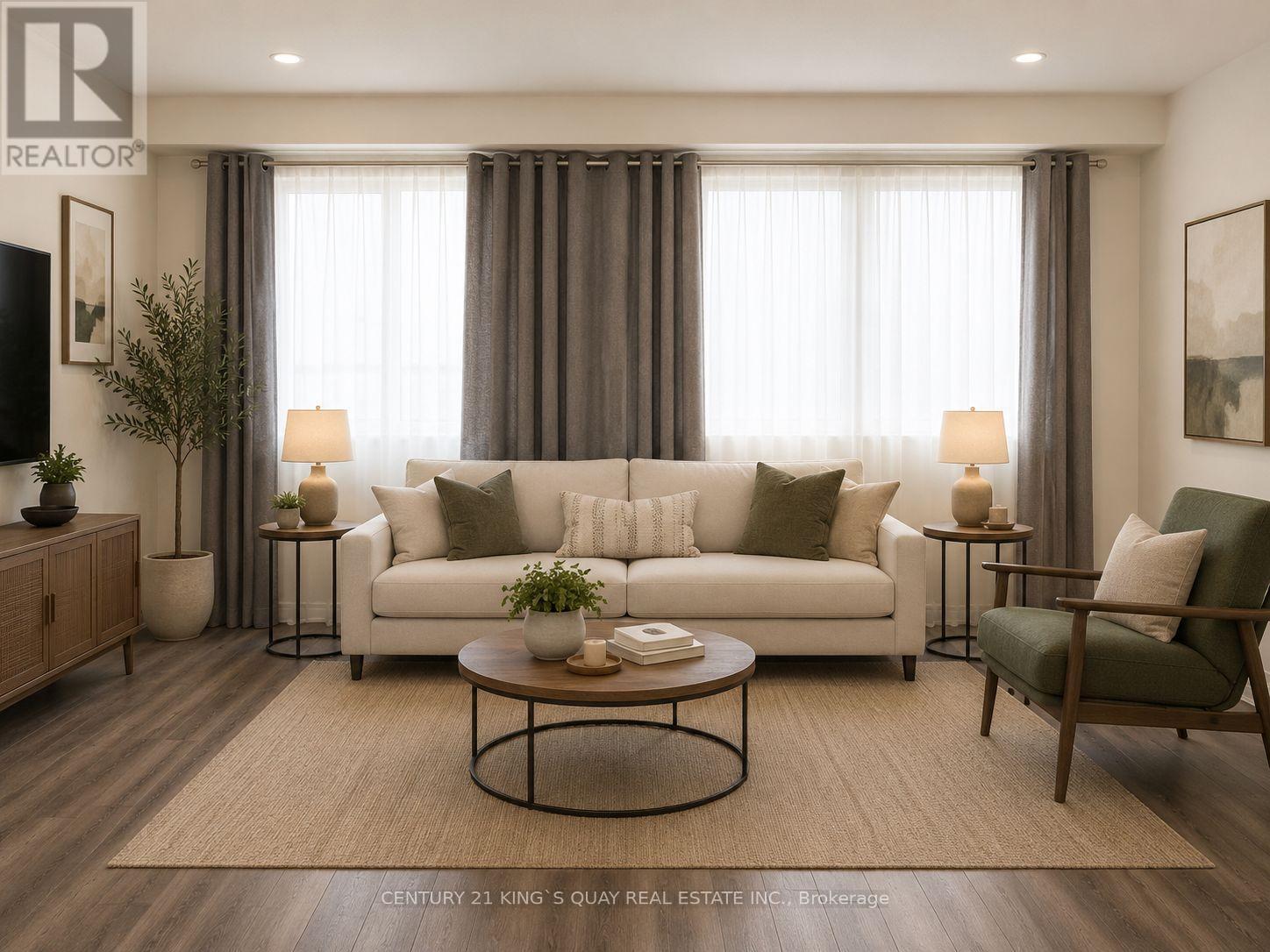 64 Cornell Centre Boulevard, Markham, ON - Indoor Photo Showing Living Room