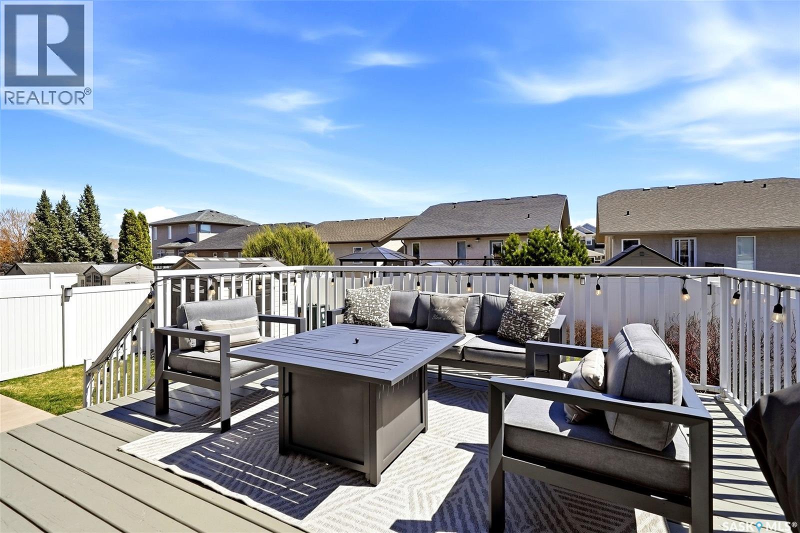 141 Oxbow Crescent, Regina, SK - Outdoor With Deck Patio Veranda With Exterior