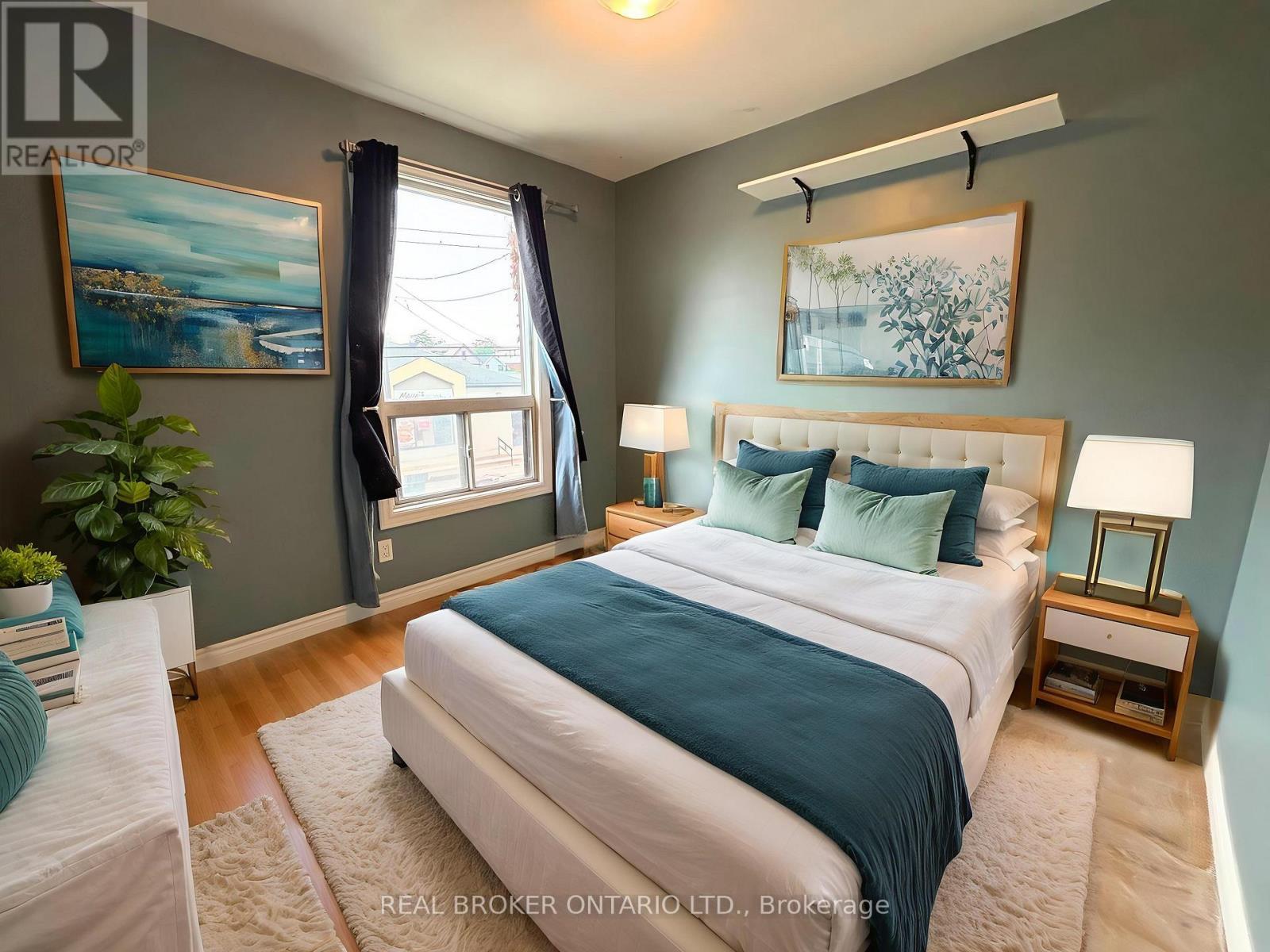 Virtually Staged - 518 Cannon Street E, Hamilton, ON - Indoor Photo Showing Bedroom