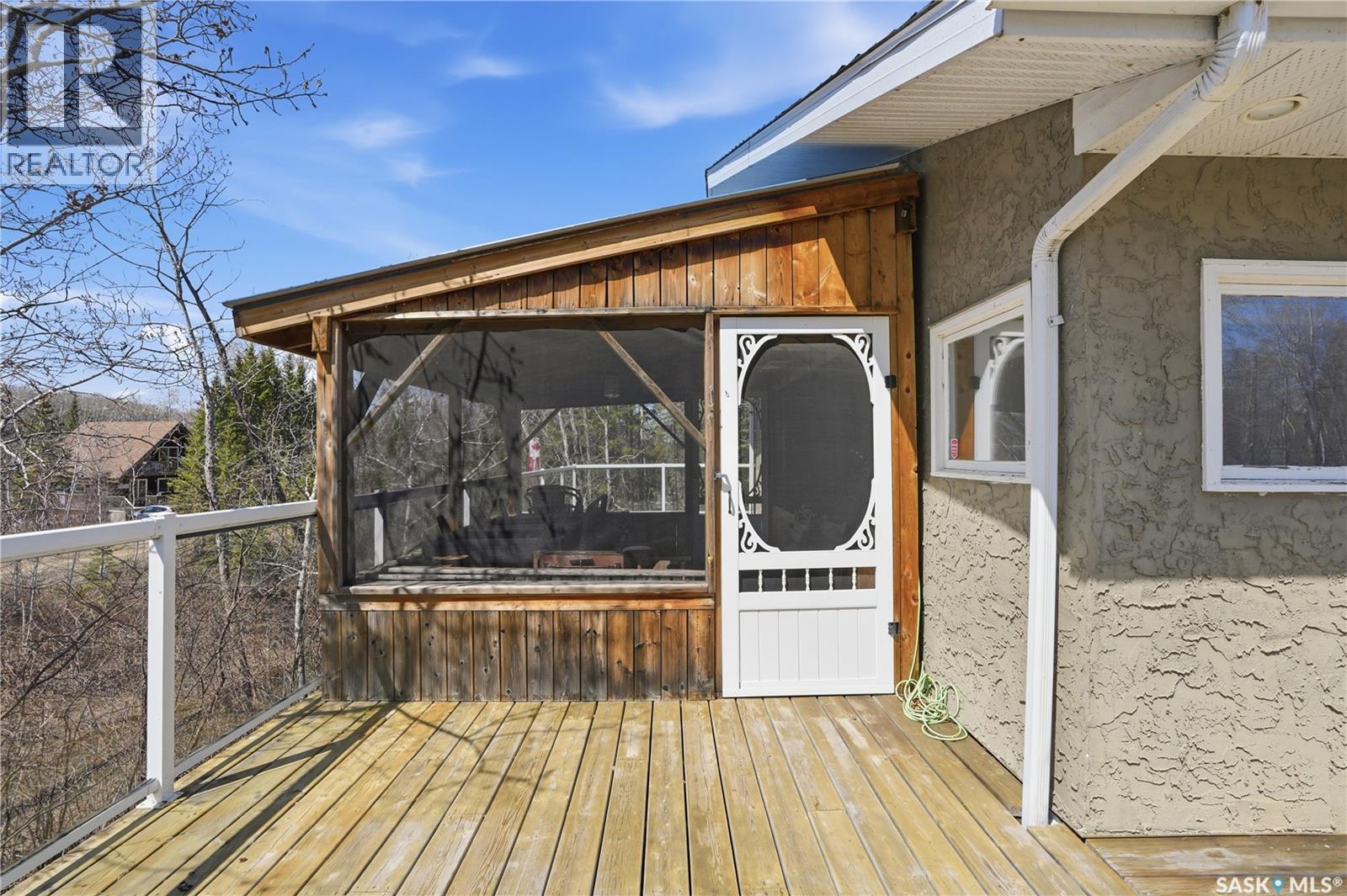 123 Burberry Road, Christopher Lake, SK - Outdoor With Deck Patio Veranda With Exterior