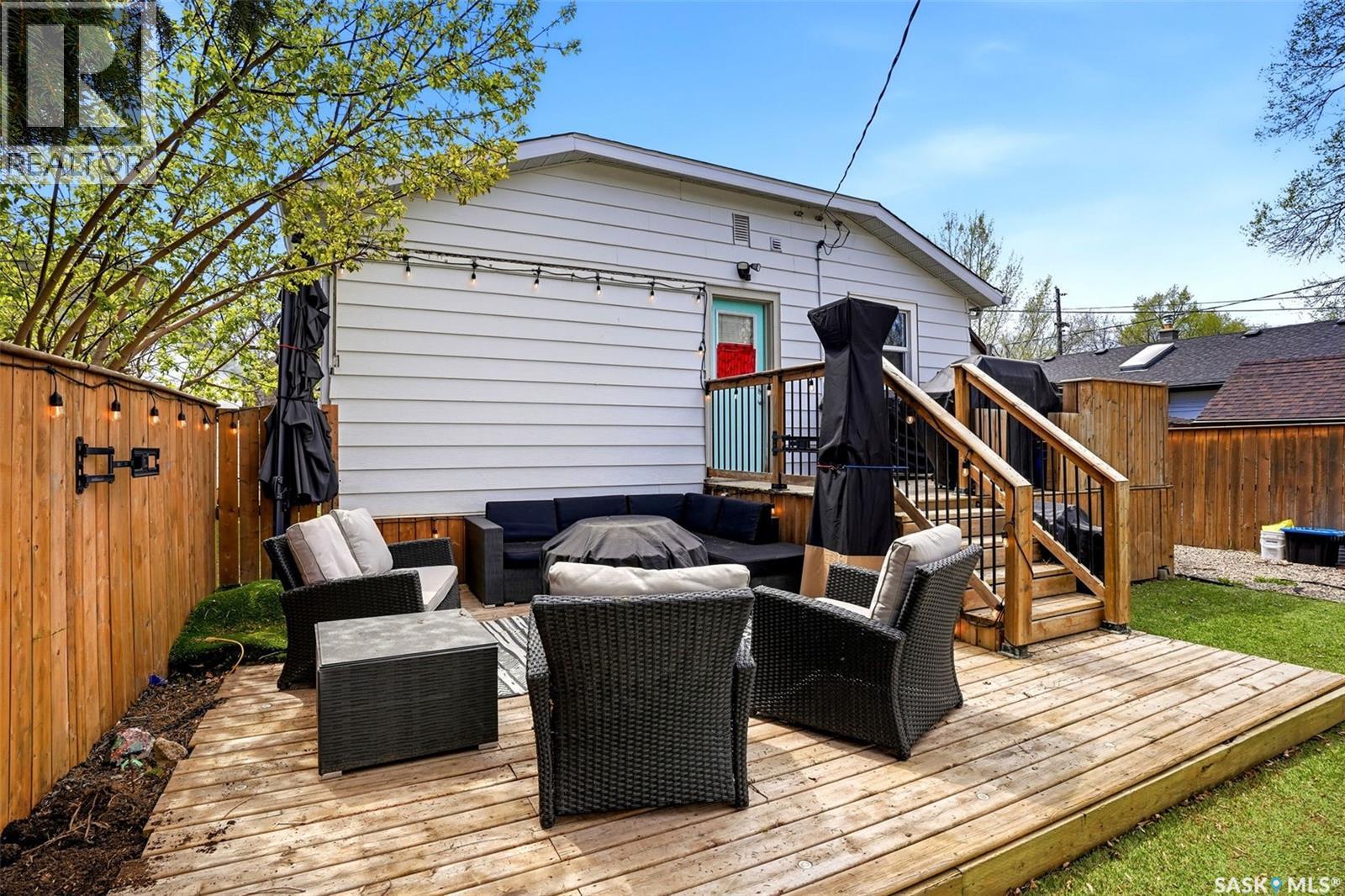 3410 Mccallum Avenue, Regina, SK - Outdoor With Deck Patio Veranda With Exterior