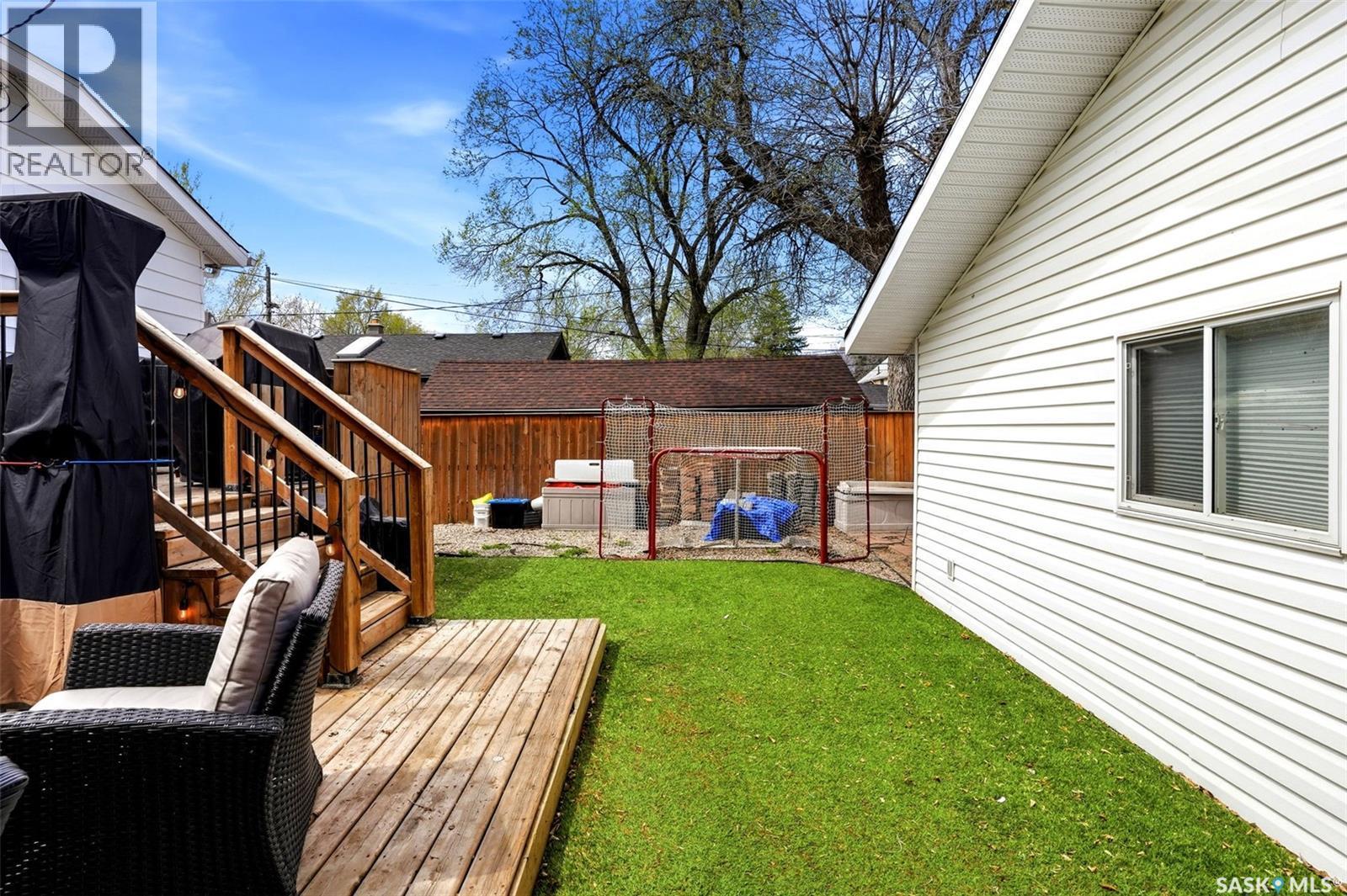 3410 Mccallum Avenue, Regina, SK - Outdoor With Deck Patio Veranda With Exterior