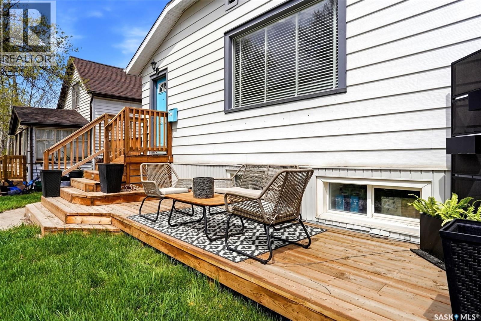 3410 Mccallum Avenue, Regina, SK - Outdoor With Deck Patio Veranda With Exterior