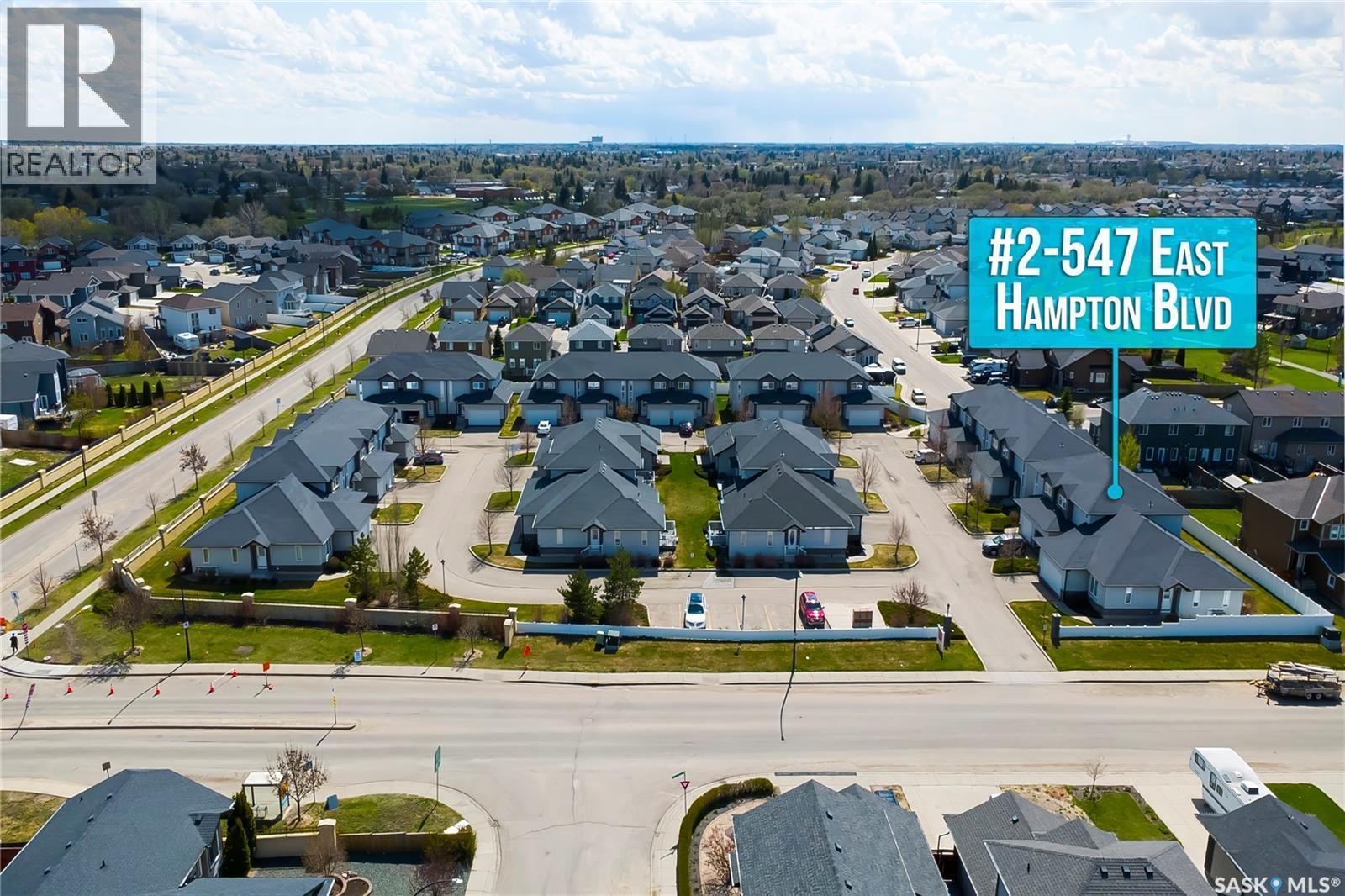 2 547 East Hampton Boulevard, Saskatoon, SK - Outdoor With View
