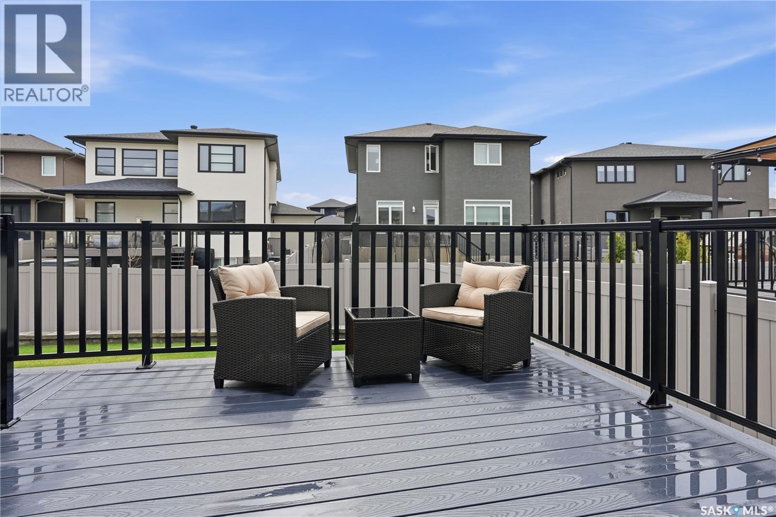 4264 Elderberry Crescent E, Regina, SK - Outdoor With Deck Patio Veranda With Exterior