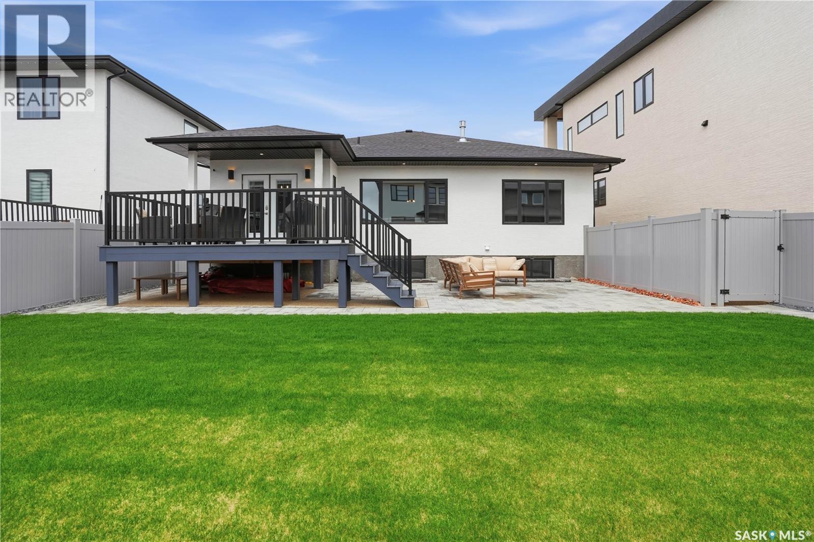 4264 Elderberry Crescent E, Regina, SK - Outdoor With Deck Patio Veranda