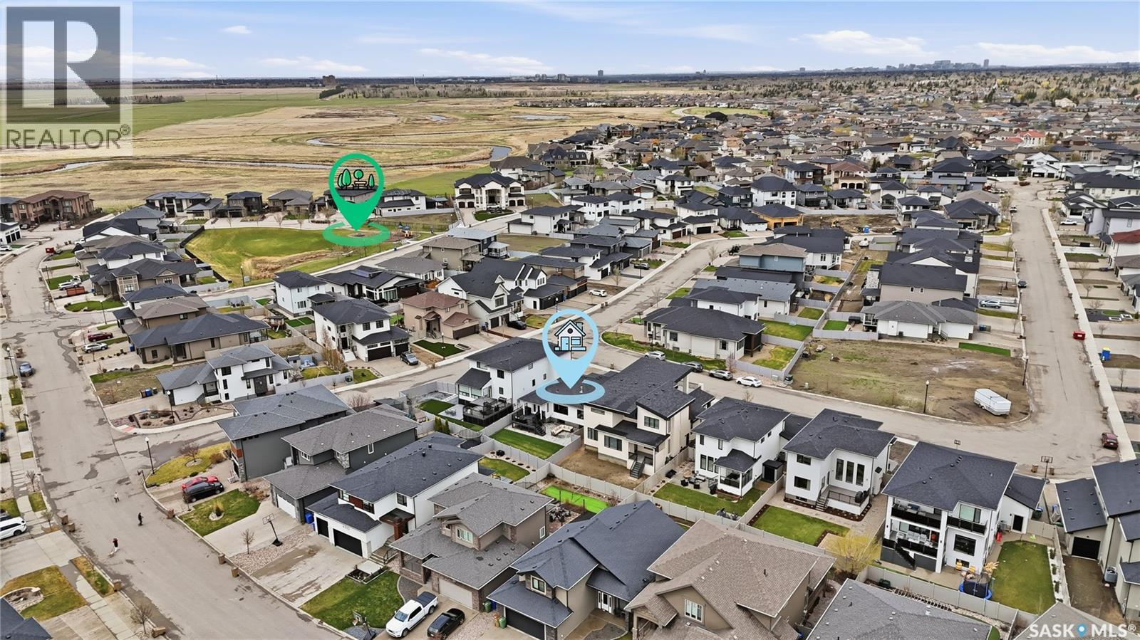 4264 Elderberry Crescent E, Regina, SK - Outdoor With View