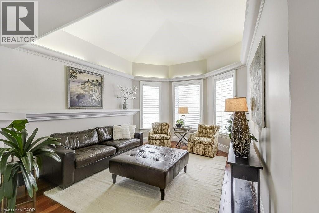 2080 Mckerlie Crescent, Burlington, ON - Indoor Photo Showing Living Room With Fireplace