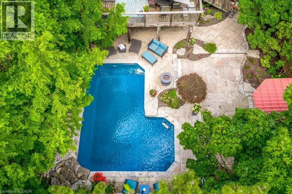 2080 Mckerlie Crescent, Burlington, ON - Outdoor With In Ground Pool