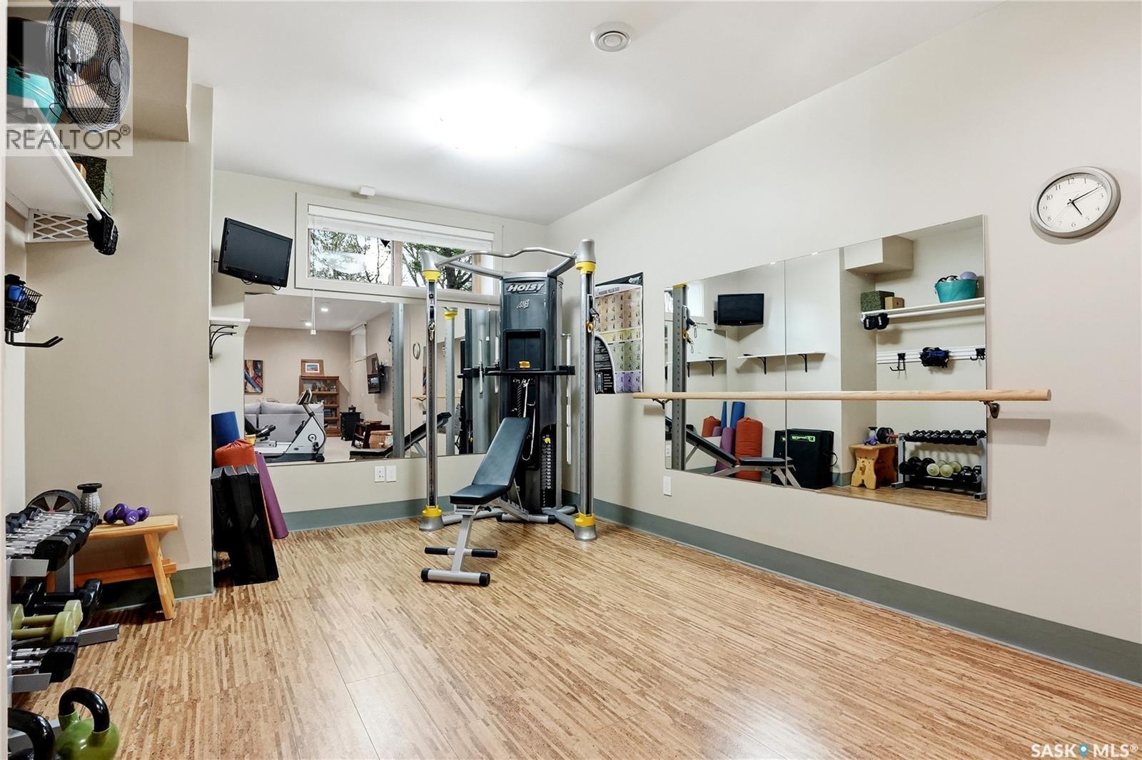 1212 Broadway Avenue E, Saskatoon, SK - Indoor Photo Showing Gym Room