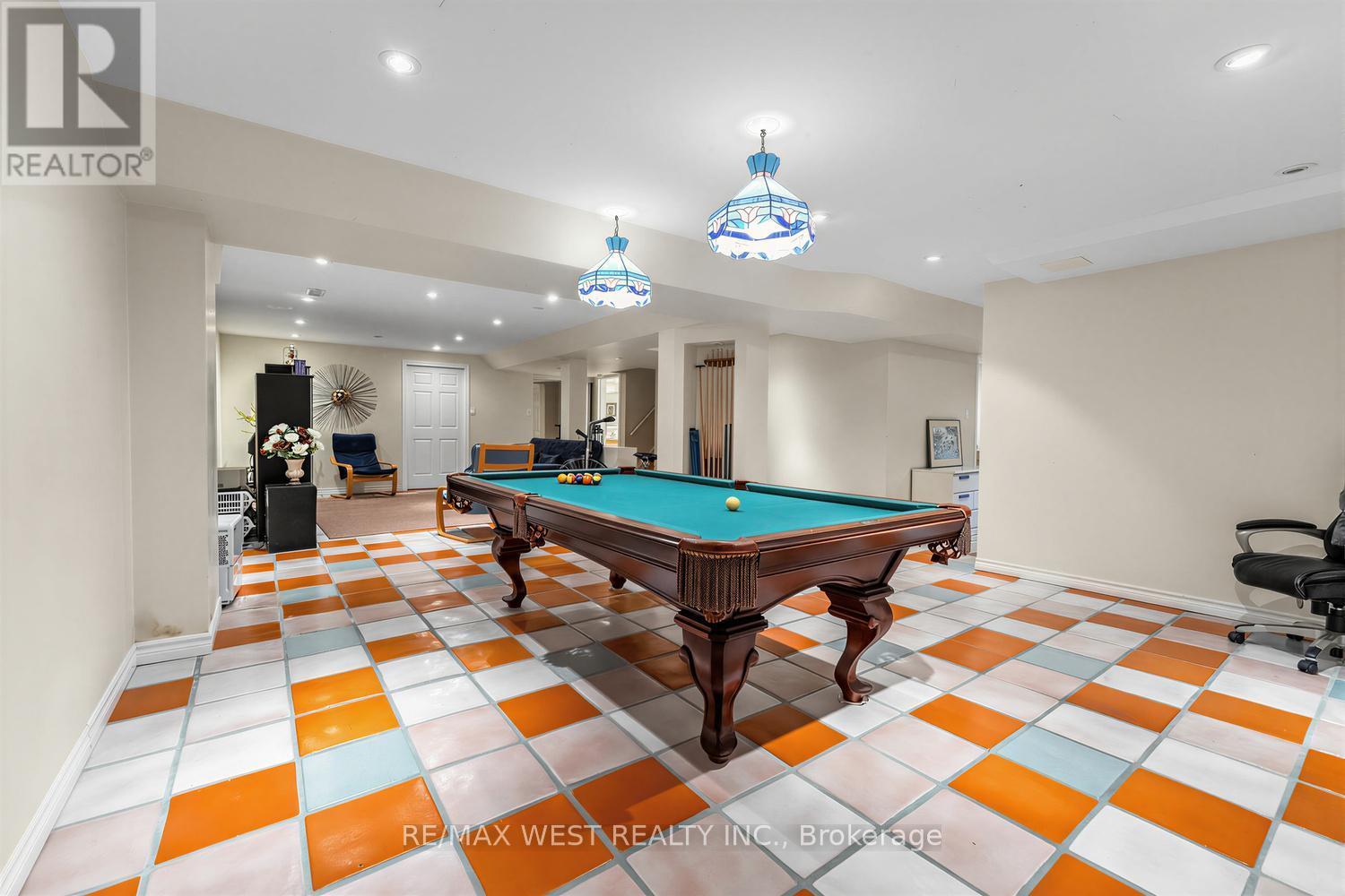 Basement Games Room - 5519 Windy Hill Court, Mississauga, ON - Indoor Photo Showing Other Room
