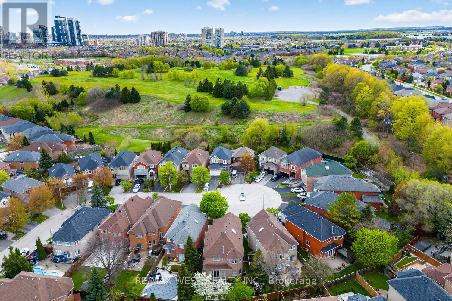 Aerial View Grand Highland - 5519 Windy Hill Court, Mississauga, ON - Outdoor With View