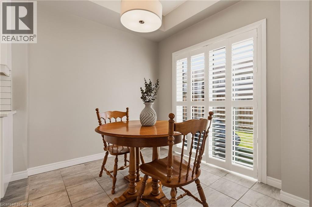 Plenty of room for a buffet. - 81 Beasley Grove, Ancaster, ON - Indoor Photo Showing Dining Room