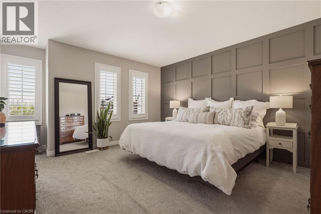 Large primary suite. - 81 Beasley Grove, Ancaster, ON - Indoor Photo Showing Bedroom