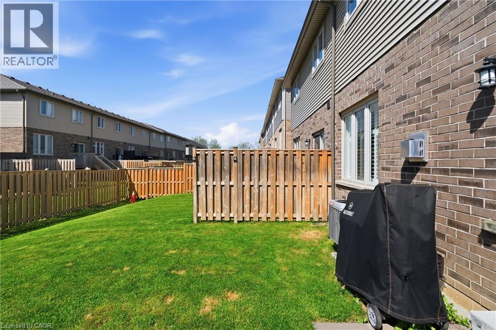 Backyard could be fully fenced. - 81 Beasley Grove, Ancaster, ON - Outdoor With Exterior