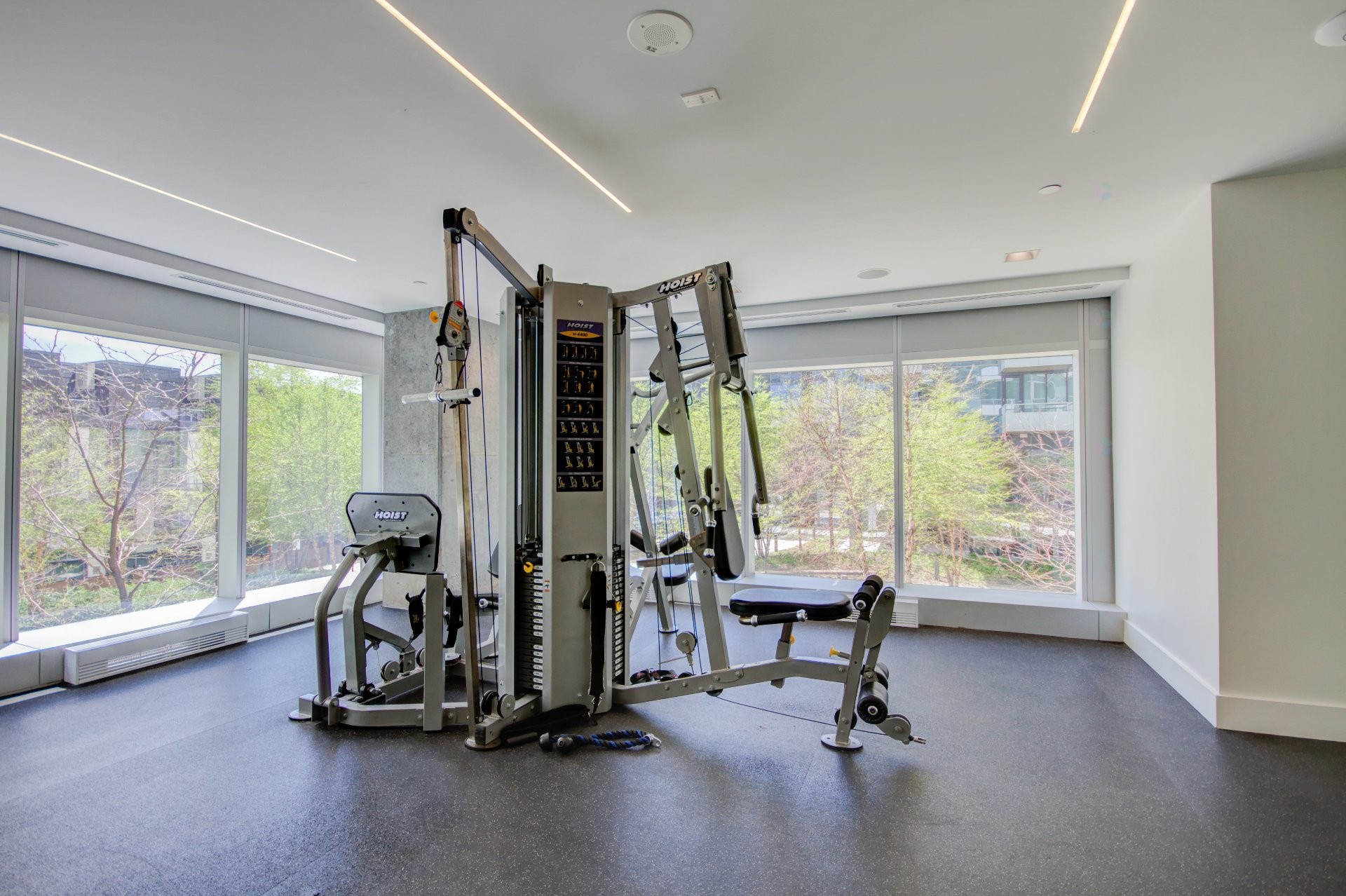 Exercise Room - 2310-1400 Boul. René-Lévesque O., Montréal (Ville-Marie), QC - Indoor Photo Showing Gym Room