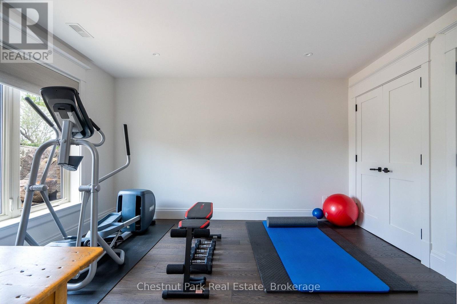 758510 2Nd Line E, Mulmur, ON - Indoor Photo Showing Gym Room