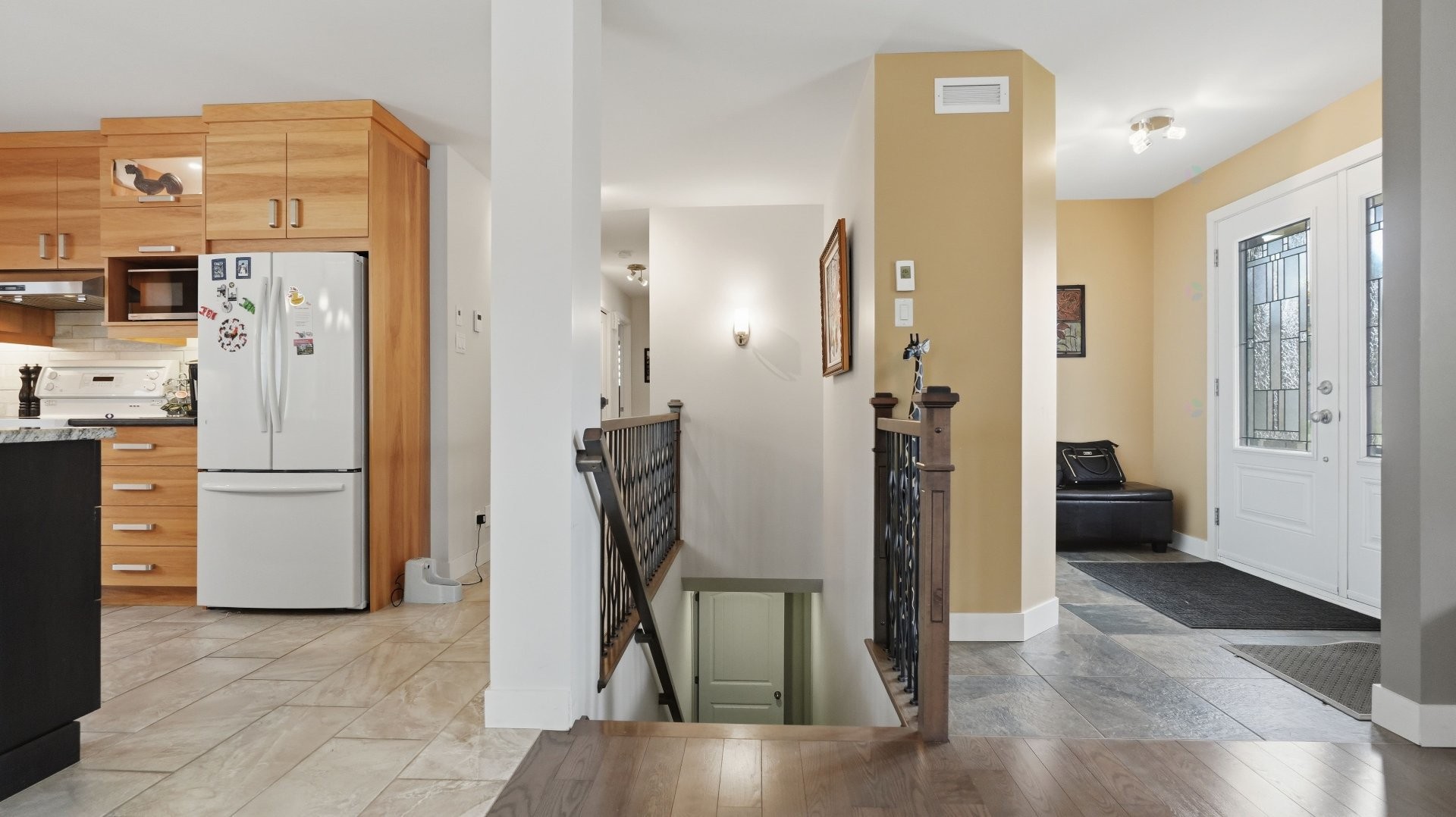 Escalier - 3664 18E Avenue, Saint-Prosper, QC - Indoor Photo Showing Kitchen