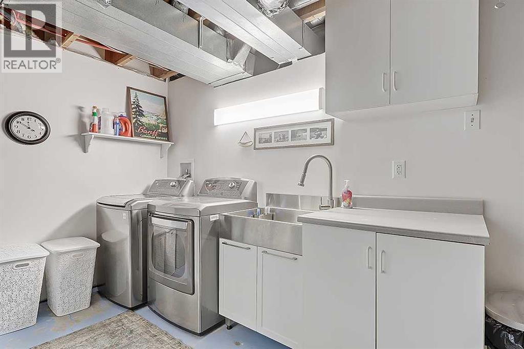 42 Sundown Close Se, Calgary, AB - Indoor Photo Showing Laundry Room
