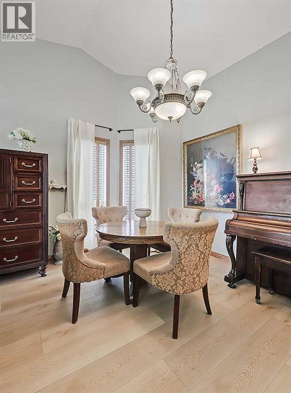 42 Sundown Close Se, Calgary, AB - Indoor Photo Showing Dining Room