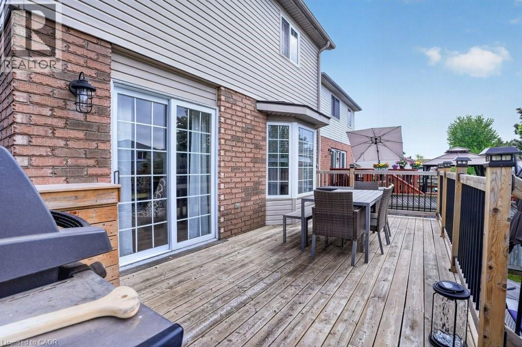 Deck - 222 Grey Fox Drive, Kitchener, ON - Outdoor With Deck Patio Veranda With Exterior