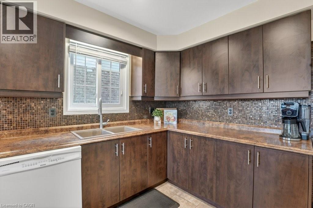 Kitchen - 222 Grey Fox Drive, Kitchener, ON - Indoor Photo Showing Kitchen With Double Sink