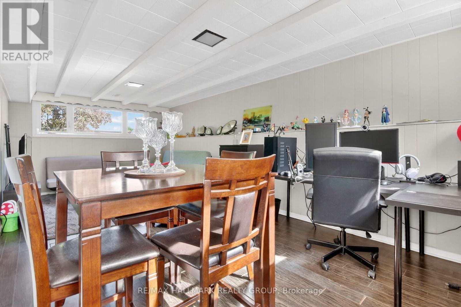 Lower level family room - 2966 Linton Road, Ottawa, ON - Indoor Photo Showing Office