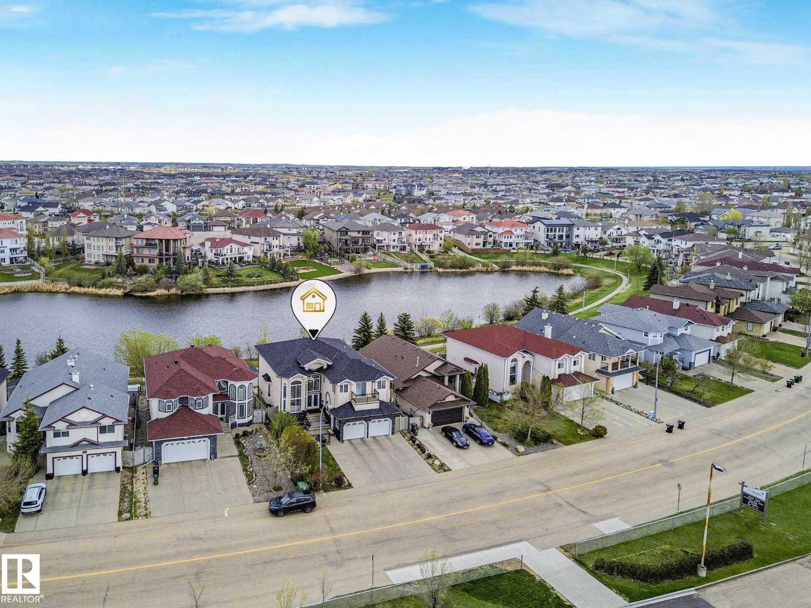 7516 161A Av Nw, Edmonton, AB - Outdoor With Body Of Water With View