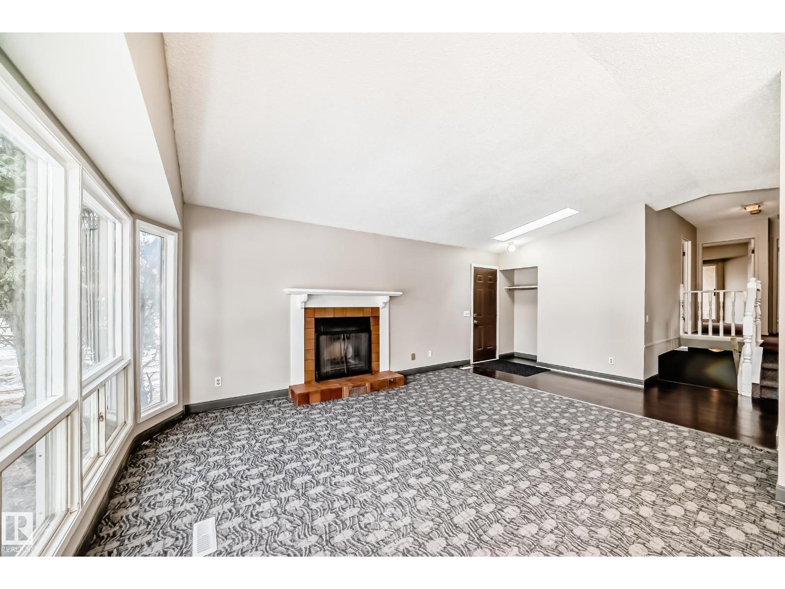 8516 190 St Nw, Edmonton, AB - Indoor With Fireplace