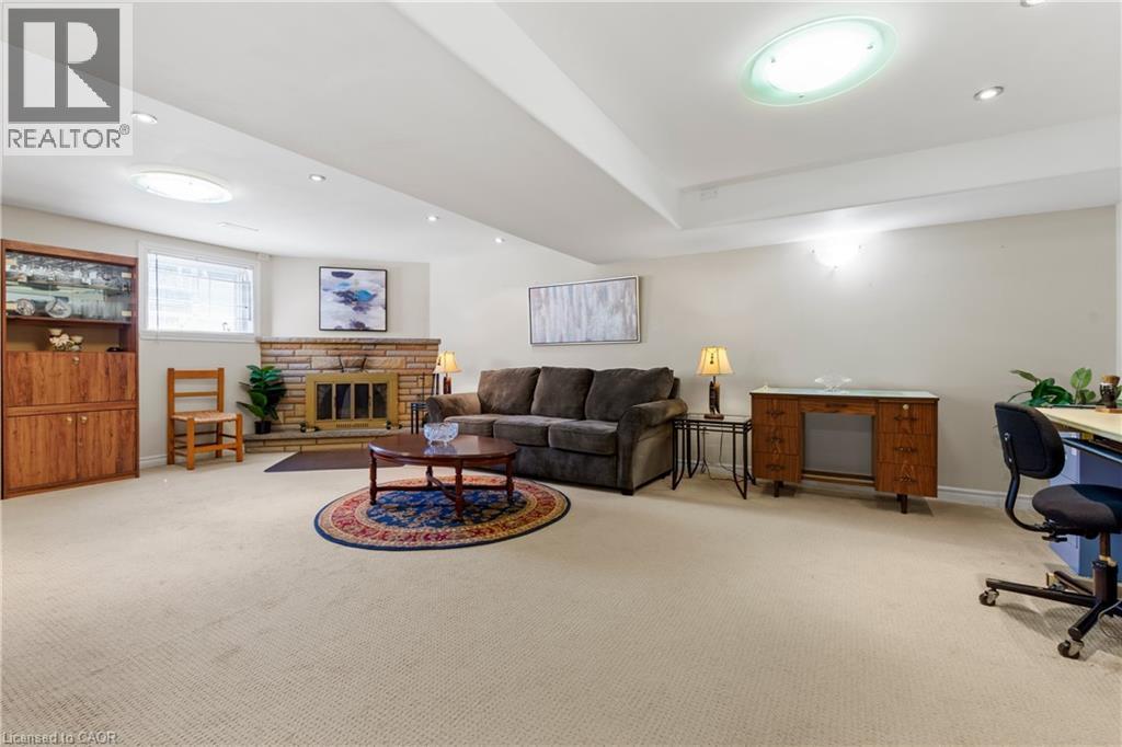 58 Centennial Parkway S, Hamilton, ON - Indoor With Fireplace