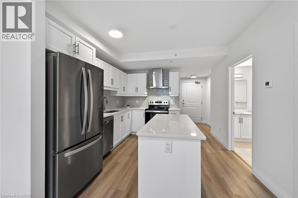 153 Wilson Street W Unit# 310, Ancaster, ON - Indoor Photo Showing Kitchen