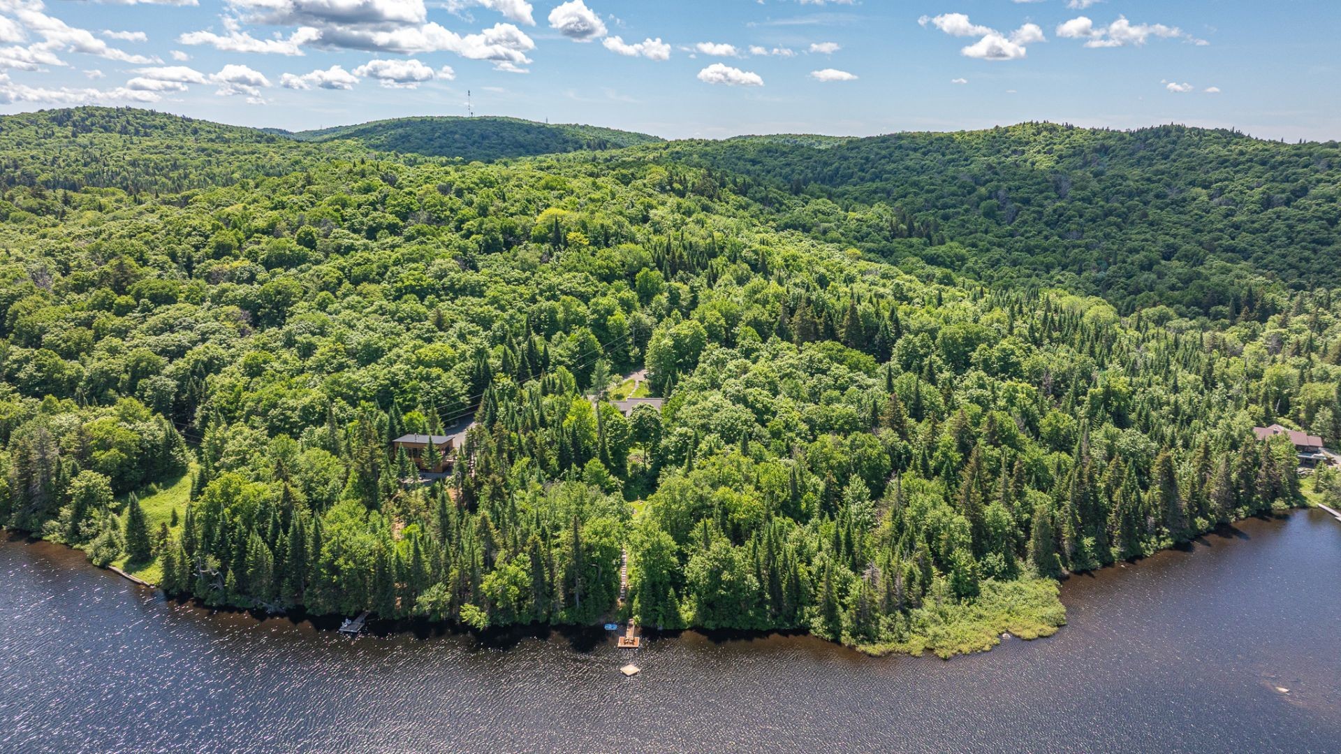 Overall view - 7005 Imp. Du Lac-Carré, Sainte-Agathe-Des-Monts, QC - Outdoor With Body Of Water With View