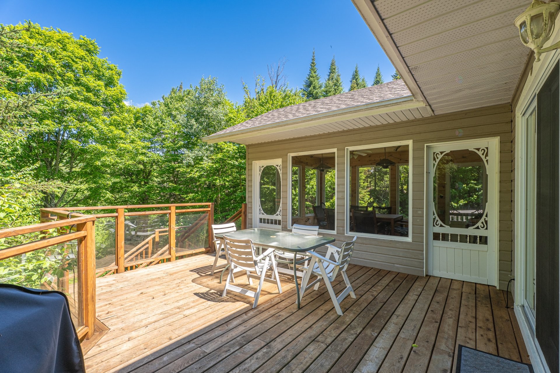 Balcony - 7005 Imp. Du Lac-Carré, Sainte-Agathe-Des-Monts, QC - Outdoor With Deck Patio Veranda With Exterior