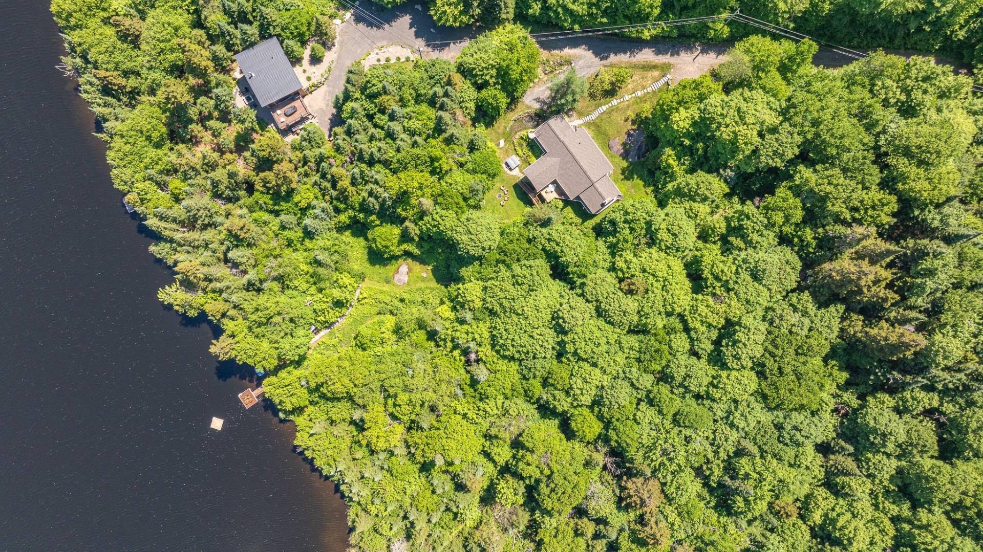 Overall view - 7005 Imp. Du Lac-Carré, Sainte-Agathe-Des-Monts, QC - Outdoor With Body Of Water With View