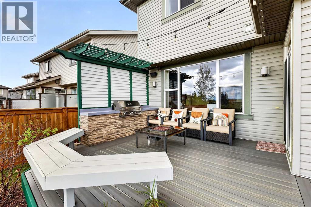Backyard - 44 Elgin Meadows Link Se, Calgary, AB