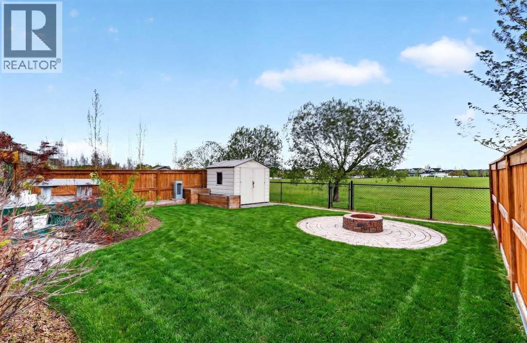 Backyard - 44 Elgin Meadows Link Se, Calgary, AB