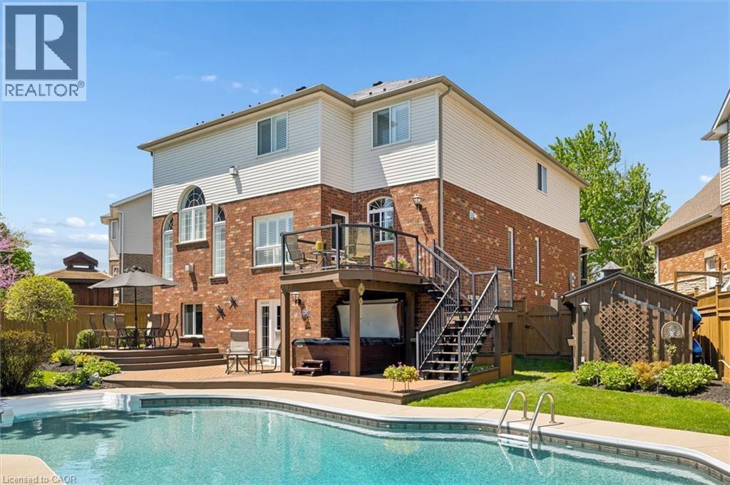 697 Breakwater Crescent, Waterloo, ON - Outdoor With In Ground Pool With Deck Patio Veranda