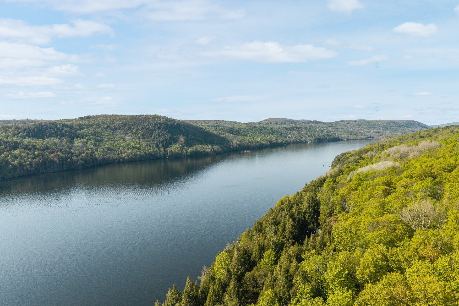 Photo aérienne - Ch. De Cedarville, Ogden, QC