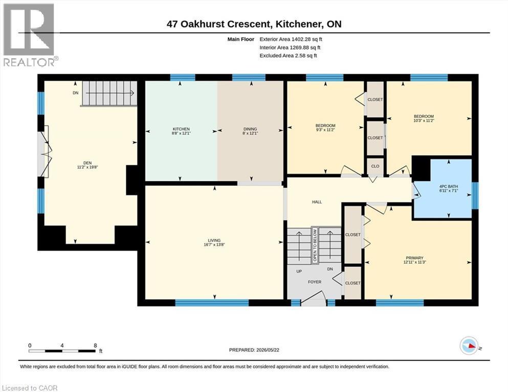 Floor plan - 47 Oakhurst Crescent, Kitchener, ON - Other