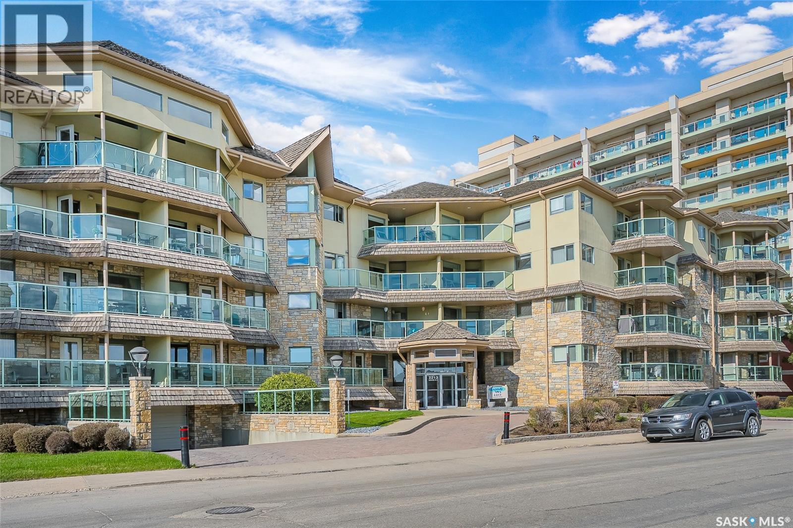 215 2213 Adelaide Street E, Saskatoon, SK - Outdoor With Balcony With Facade