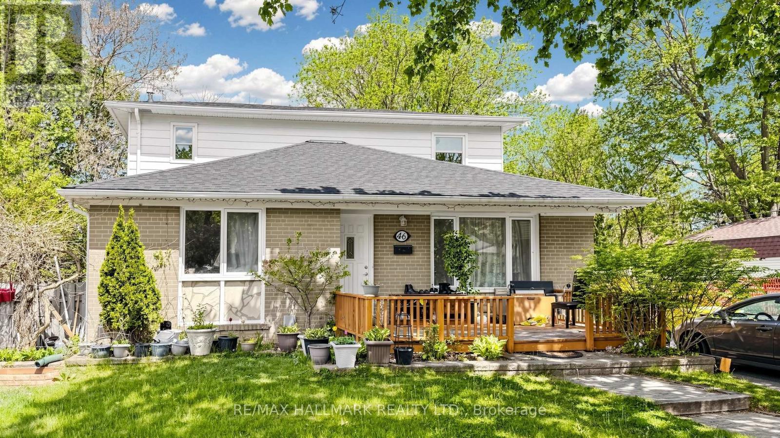 46 Collins Crescent, Aurora, ON - Outdoor With Deck Patio Veranda