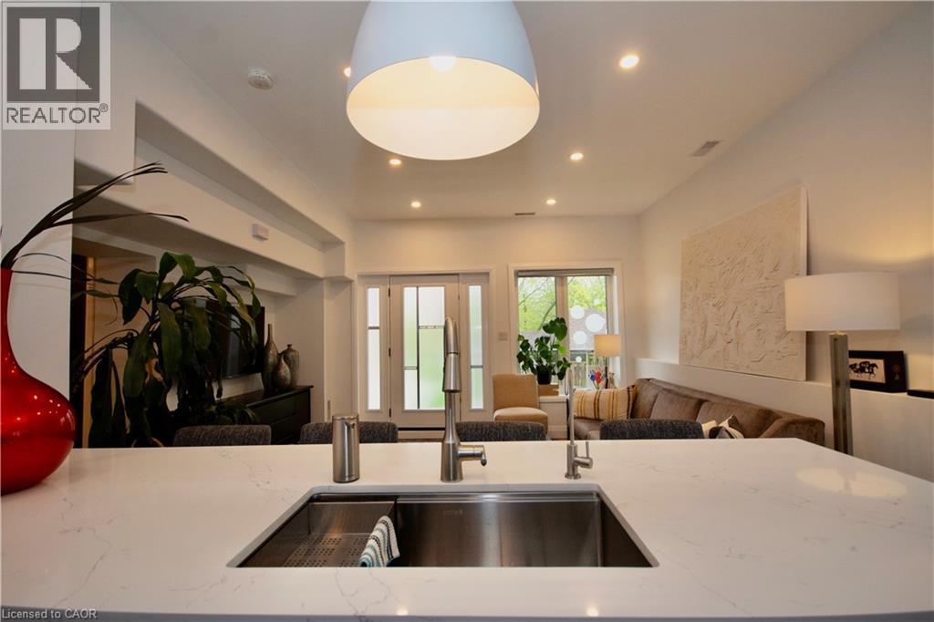 86 Hearth Crescent, Kitchener, ON - Indoor Photo Showing Kitchen With Double Sink