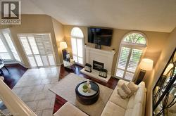 The view from upstairs -