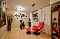 Basement office/gym -