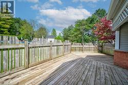 Oversized deck -